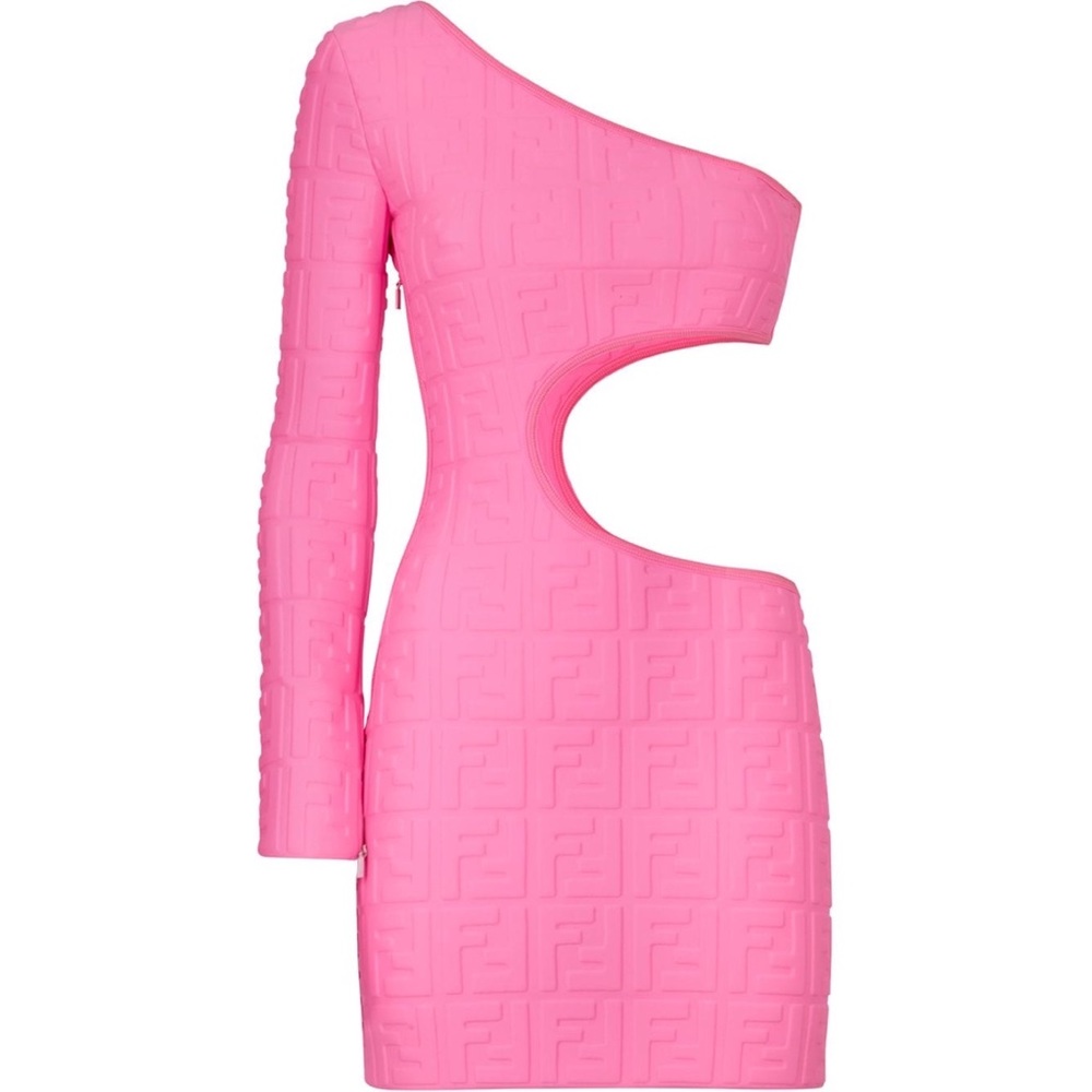 NWT Fendi x Nicki Minaj capsule collection pink dress 40 4 - Picture 7 of 15